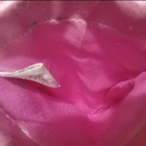 Girl's Beaded Sequin Pearl Pink Purse Golden Beads Women Woman Small Purse Cute - Picture 3 of 8